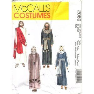 McCall's 2060 - Adult 8 Bible Costume Easter Sewing Pattern New Sz Extra Small
